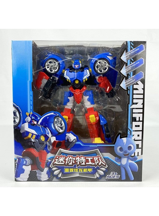 Transfiguration Fighter Ant Boy Mini Special Force Transfiguration Toy Model Mecha Mobile Robot-Color:Thunder Xuanlong Mecha - Image 1