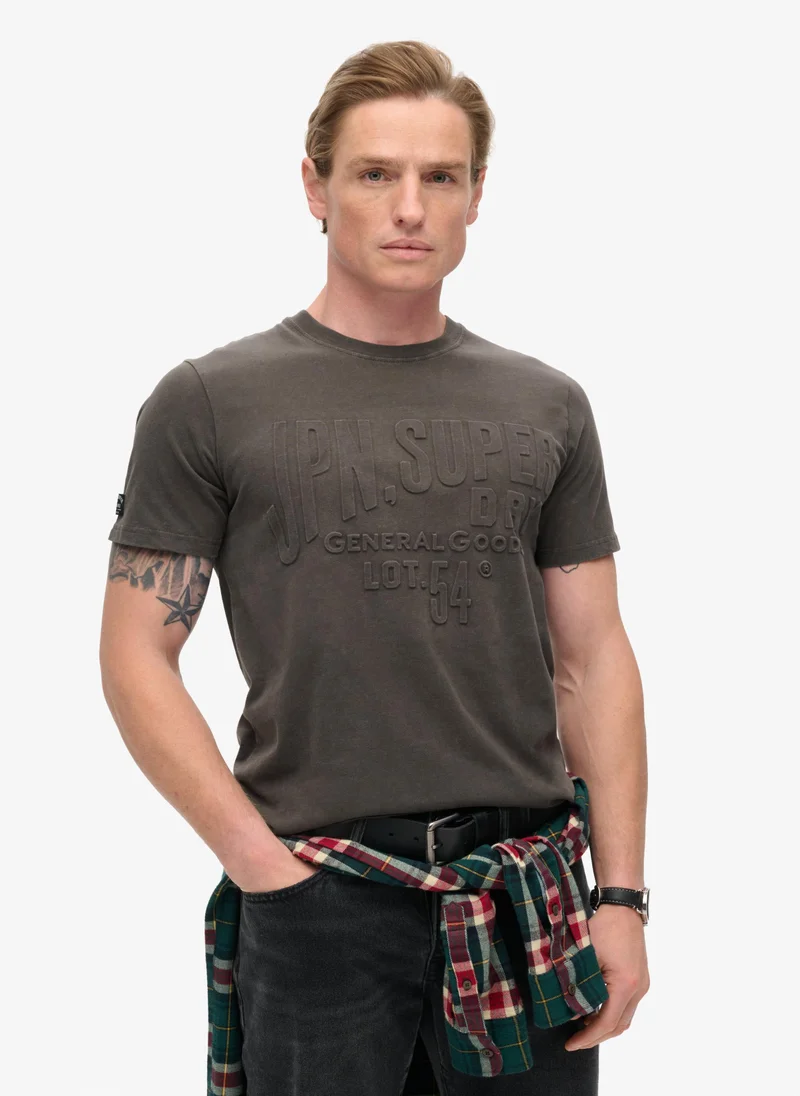 Superdry Embossed Logo Graphic T Shirt