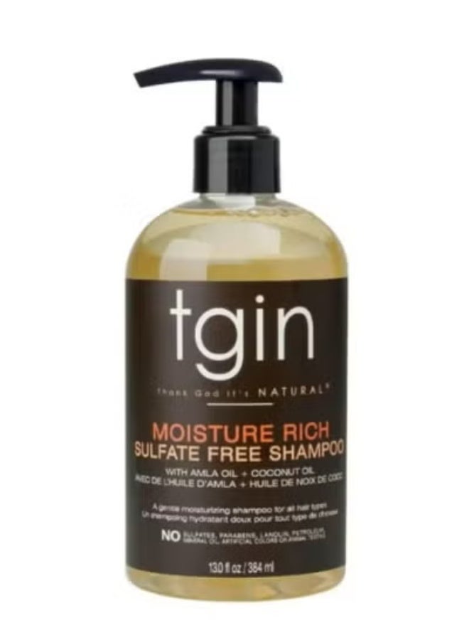 شامبو مرطب غني بالكبريتات مع زيت أملا + جوز الهند 384 مل