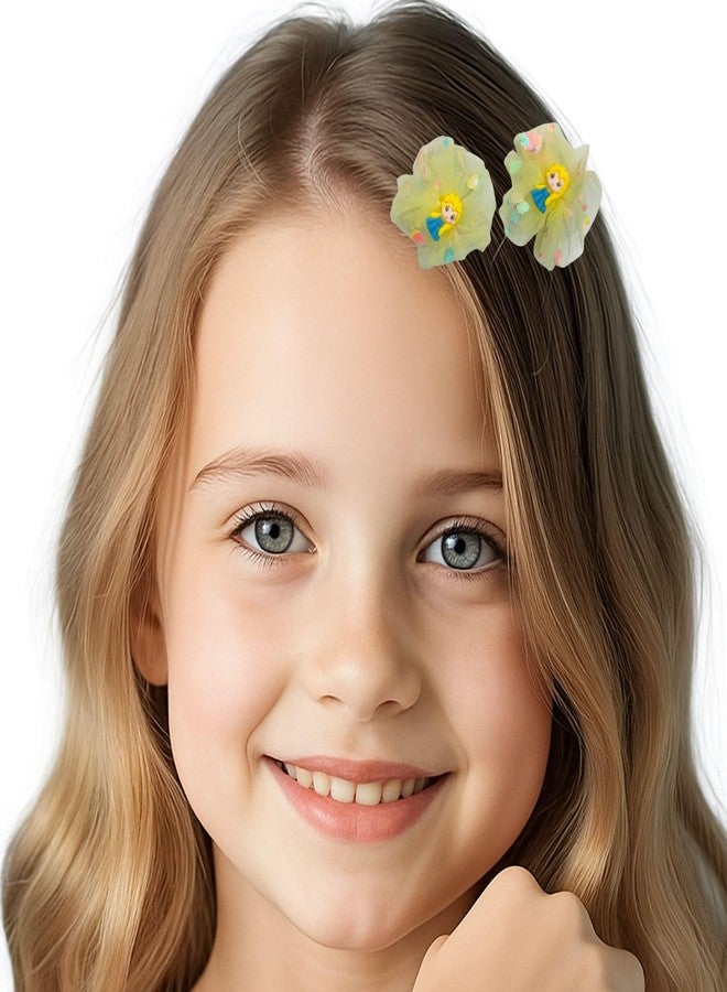 Luxelocks pack pf 20 pcs Kids Hair Accessories Set, Decorative Hair Clips with Bows and Flowers, Multicolour, kids clips.. - Image 4