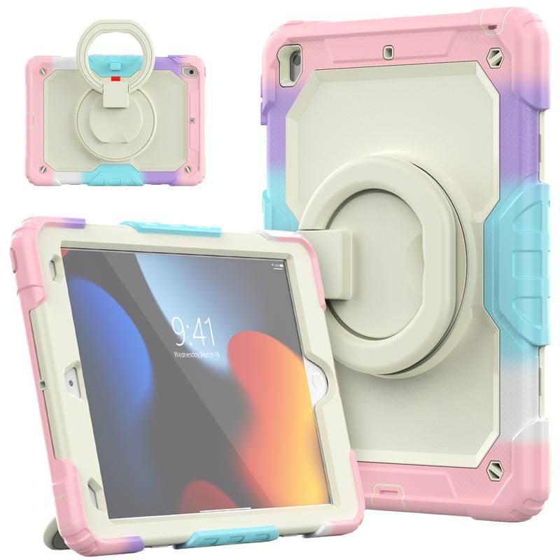 DGG Red Shockproof iPad Case Compatible with iPad 10.2 - Image 2