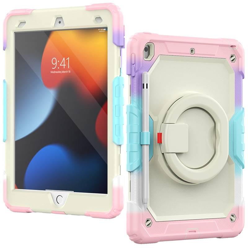 DGG Red Shockproof iPad Case Compatible with iPad 10.2 - Image 3