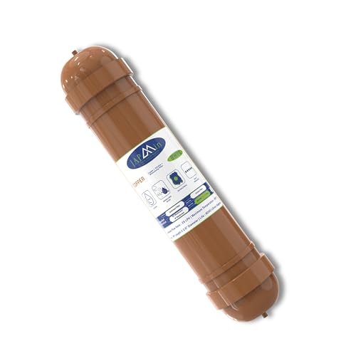 Japmin Copper + Alkaline Water Filter Cartridge 10” | Convert RO Water Purifier into Alkaline Water Purifier | 9000L Life - Image 1