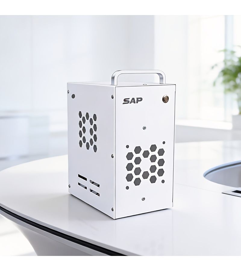 SAP 5.2L Mini ITX Desktop PC Case White 1.37gal Compact Portable Office Case With Integrated Graphics Supports 17x17 And 6.69x7.48 Inch Motherboards Non-Transparent Design - Image 5