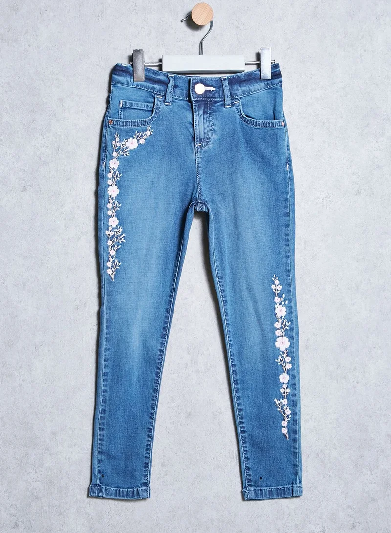 F&F Kids Embroidery Jeans