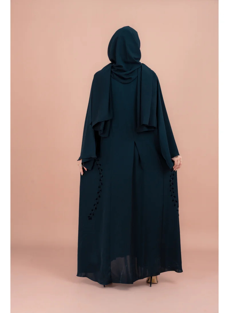 اكسا عباية شغل يدوي اماراتية انيقة AIK135 اسود