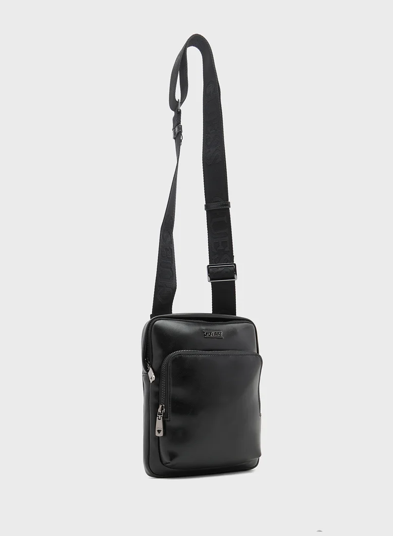 جس Casual Saffiano Crossbody Bag