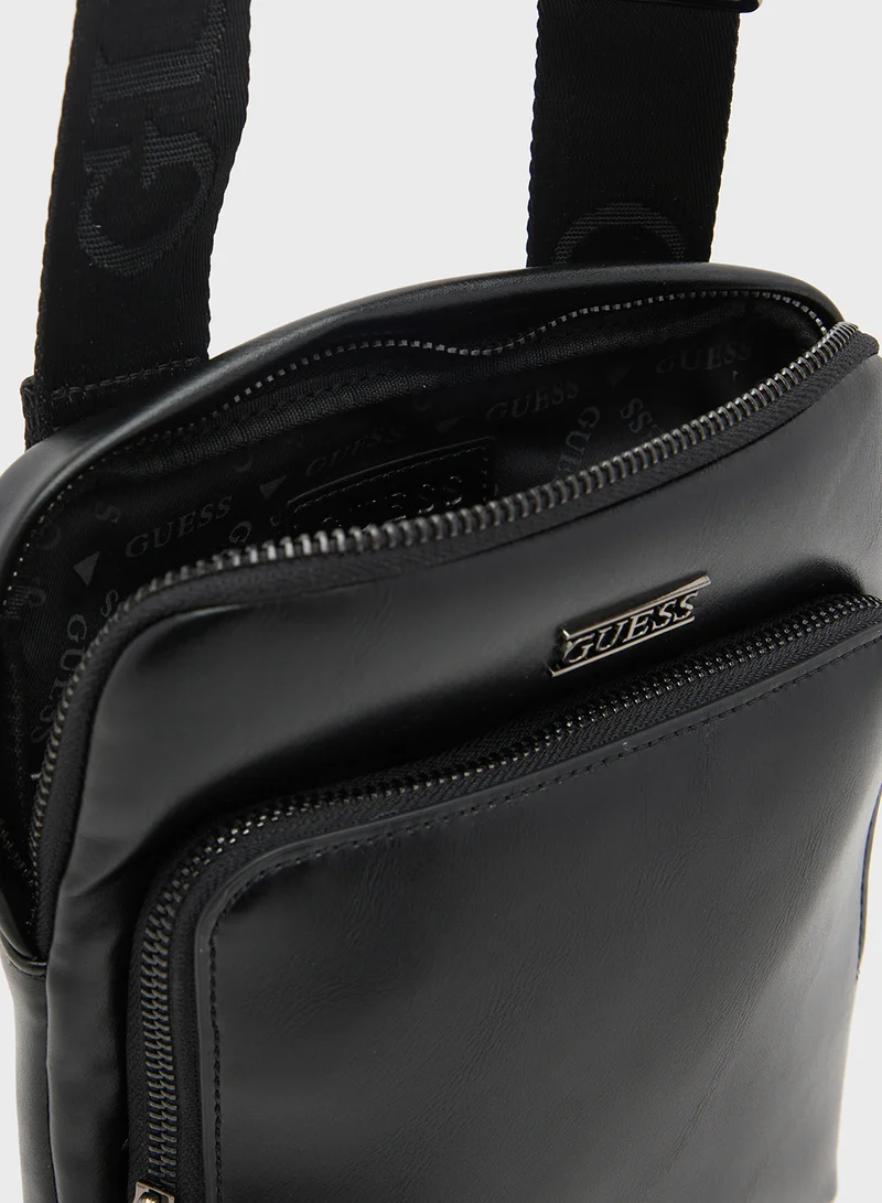 جس Casual Saffiano Crossbody Bag