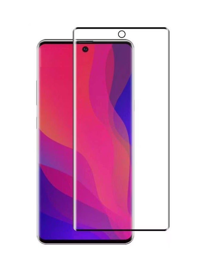 ديفيا حماية شاشة ديفيا سامسونج نوت 10 برو ريال سيريس 3D من الزجاج المقوى بالكامل / واقي شاشة مقاوم للخدش 9H / واقي شاشة مع إطار محاذاة / سهل التركيب والإزالة / مقاوم للخدوش / مقاوم للتآكل - أسود - Image 1