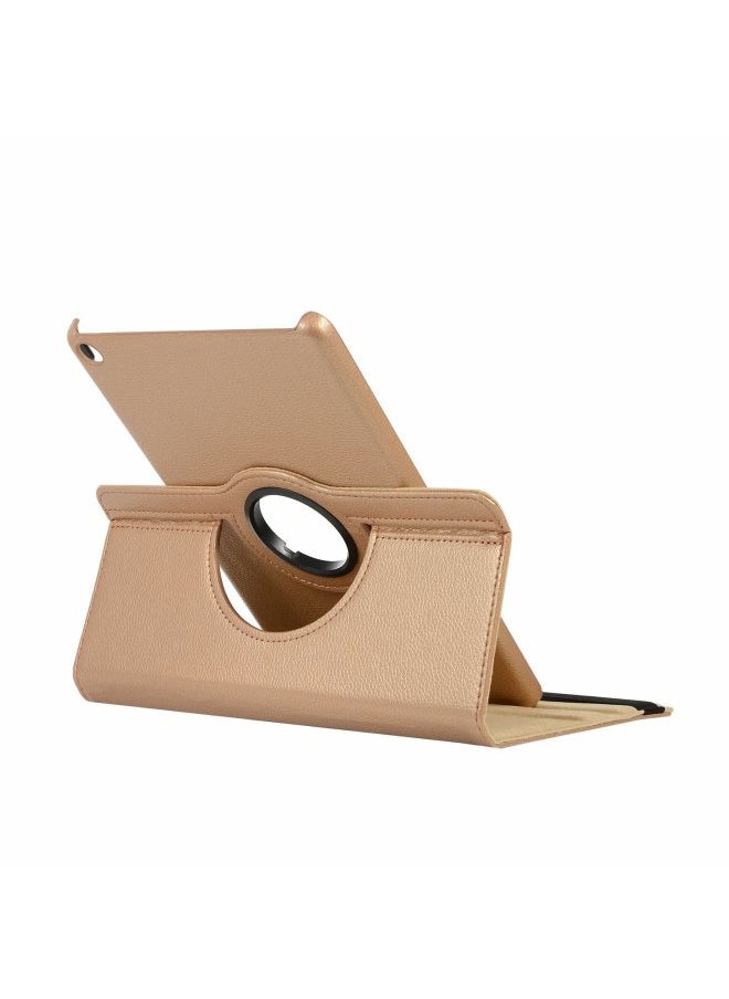 Generic - Litchi Pattern Rotating Protective Case For Tab S7 T870 T500 P610 Tablet Pc T220 Leather Cover-Color:Dark Blue-Applicable Model:Samsung TabS3 9.7 T820/T825/T827 - Image 1