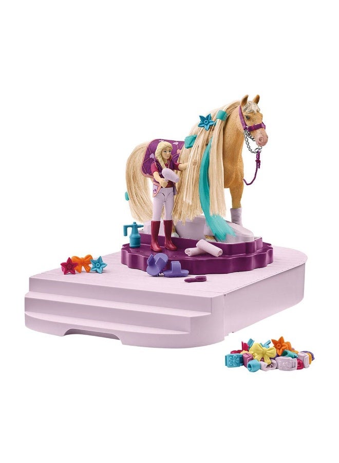 Schleich Horse Club Sofia'S Beauties Horse Grooming Station Playset - Image 2