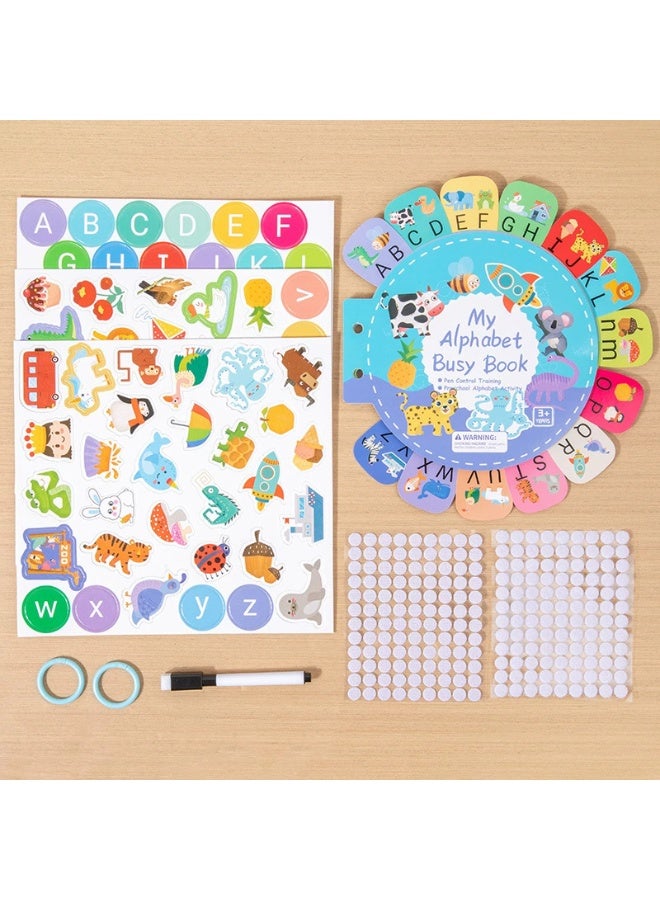 1-Piece Children's Matching Stickers, Early Education Matching Games For Preschool Learning, Fine Motor Skills And Attention Training Toys, Suitable For Children Aged 2-4.