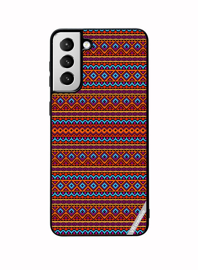 VR CREATIVE Protective Case Cover For Samsung Galaxy S22 5G Texture Design Multicolour - Image 1