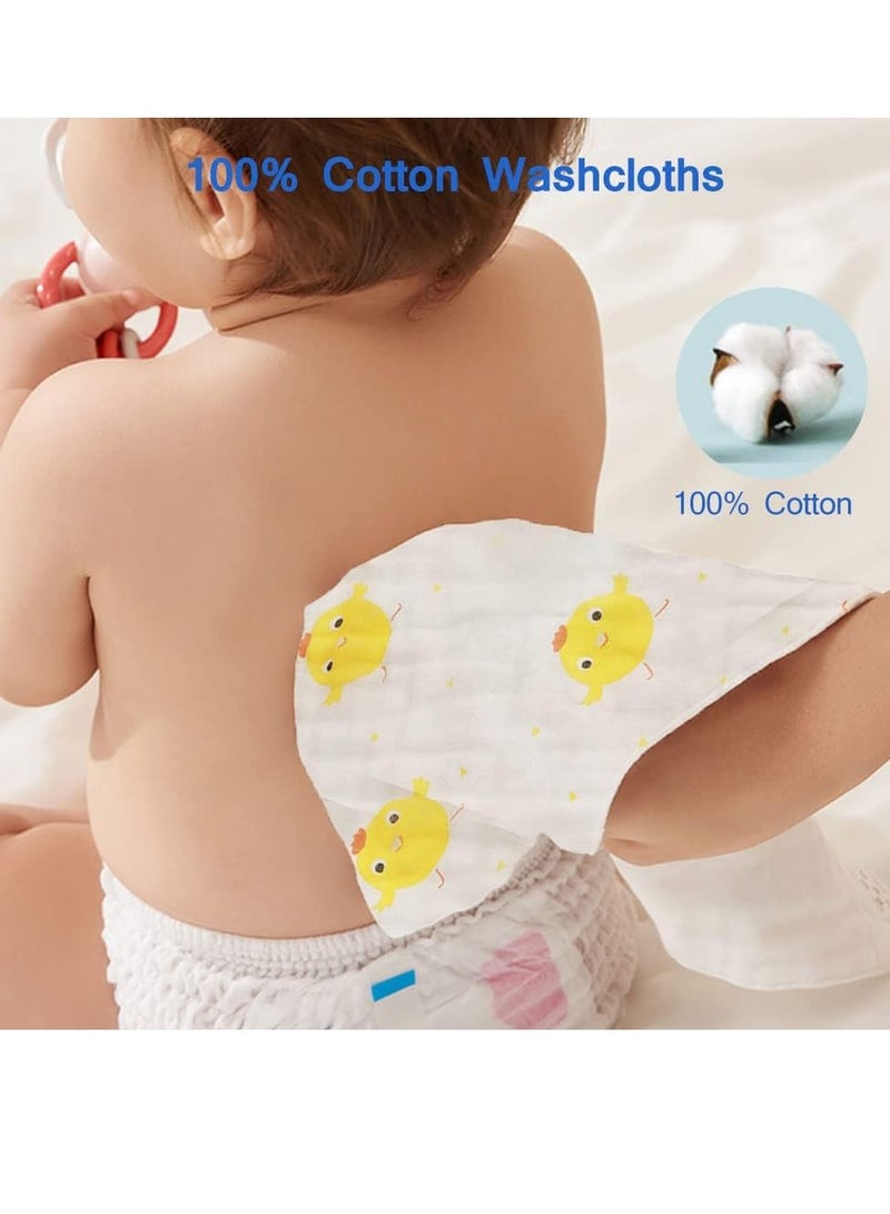 Natural Purified Muslin Cotton Baby towels with 6 Layer - Image 5