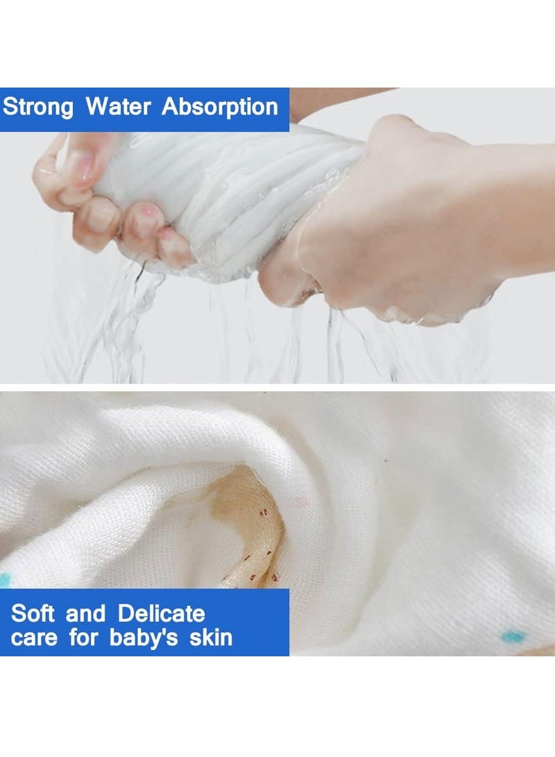 Natural Purified Muslin Cotton Baby towels with 6 Layer - Image 4
