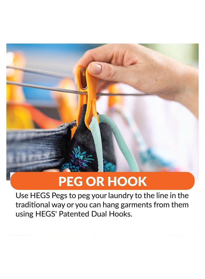 hegs Cloth & Laundry Hanging Clips 18 Pcs Pack - Image 5