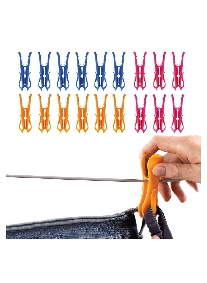 hegs Cloth & Laundry Hanging Clips 18 Pcs Pack - Image 4