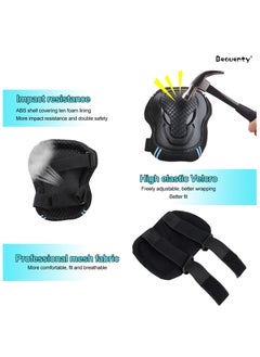 Beauenty Kid/Youth/Adult Knee Pads Elbow Pads Wrist Guards Protective Gear Set， Cycling Skating Roller Skateboard Bike Scooter Outdoor Sports Sports Protective Gear Safety  - Image 4