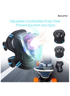 Beauenty Kid/Youth/Adult Knee Pads Elbow Pads Wrist Guards Protective Gear Set， Cycling Skating Roller Skateboard Bike Scooter Outdoor Sports Sports Protective Gear Safety  - Image 3