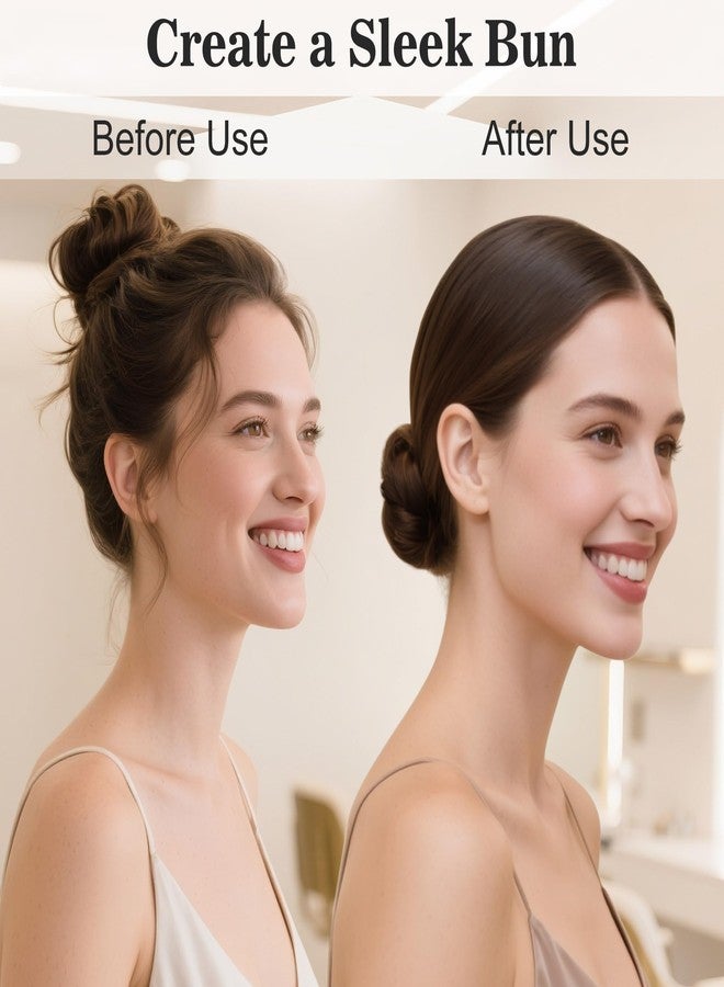 SUNBIRD Boar Bristle Slick Back Hair Brush for Women & Men - Soft & Medium Bristles for Smoothing, Styling & Controlling Frizz, Creates Sleek, Polished Hairstyles - Image 2