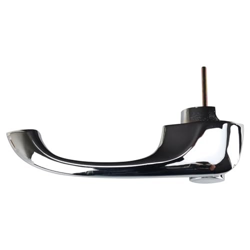 TRQ Left and Right Exterior Door Handle Set Drivers Side Compatible with 1967-1969 Chevrolet Camaro Pontiac Firebird - Image 2