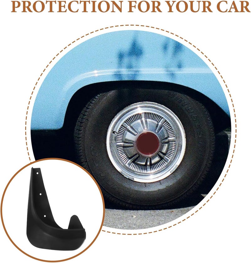 Levemolo 4pcs Universal Car Wheel Mud Flaps Splash Guards Mudguard Mud Protector for Rear Tires Automotive Exterior Accessories - Image 5