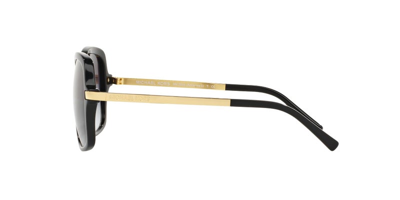 Michael Kors MK2024 Adrianna II Sunglasses, Black/Light Grey Gradient, 57 mm - Image 4