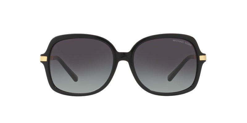 Michael Kors MK2024 Adrianna II Sunglasses, Black/Light Grey Gradient, 57 mm - Image 1