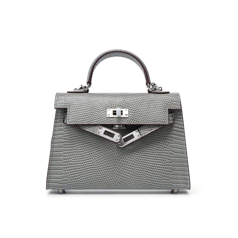 Women's Genuine Leather Satchel Bag - Image 5