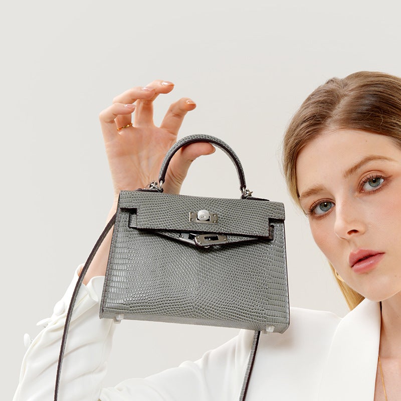Women's Genuine Leather Satchel Bag - Image 1