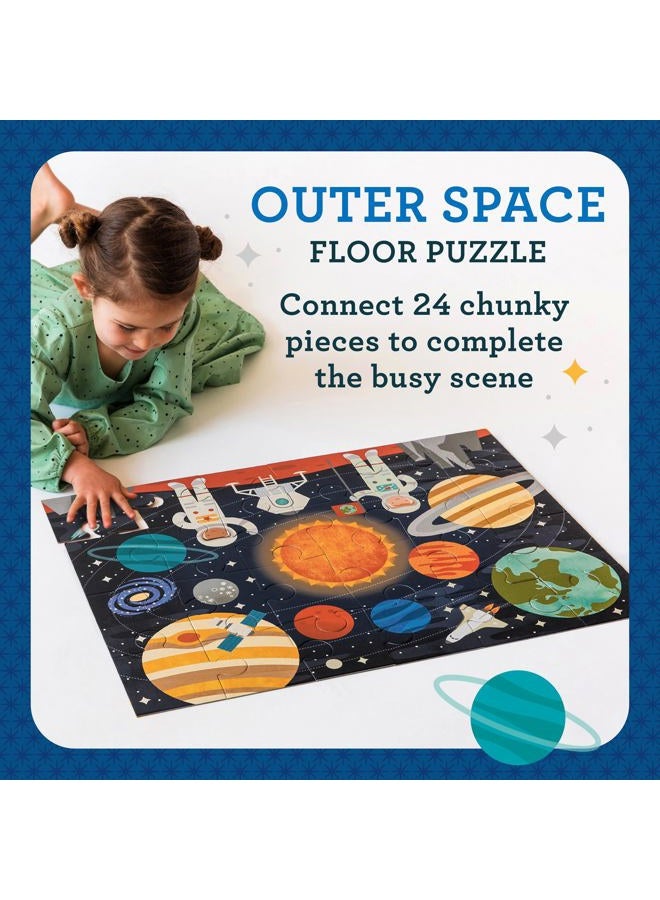 Petit Collage Outer Space Floor Puzzle - Image 2