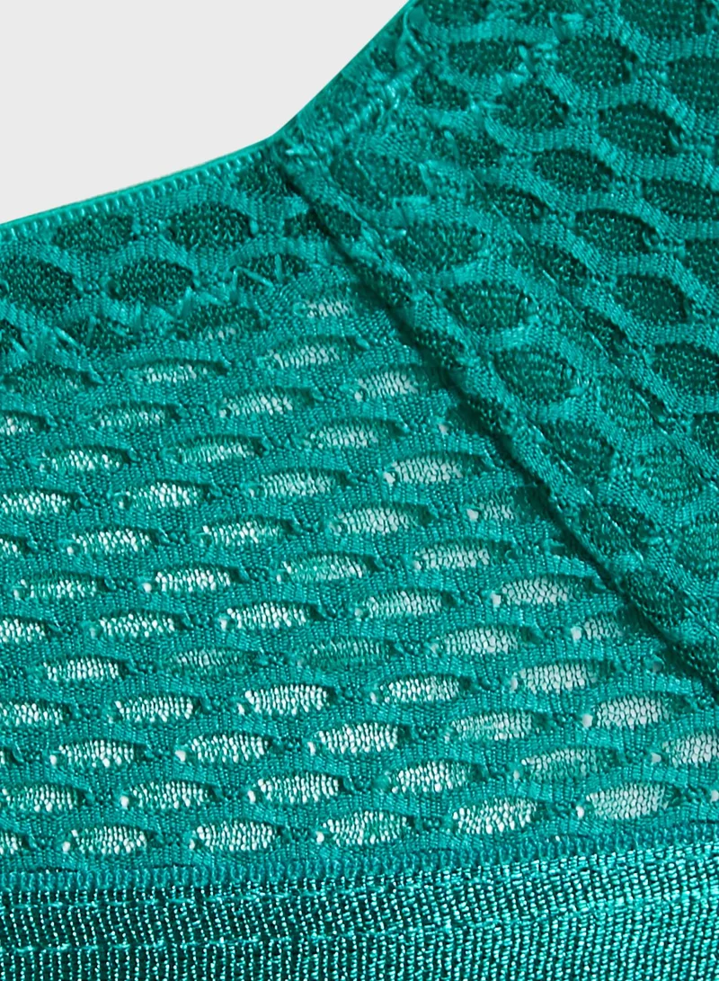 La Senza Lace Detail Balconette Bra