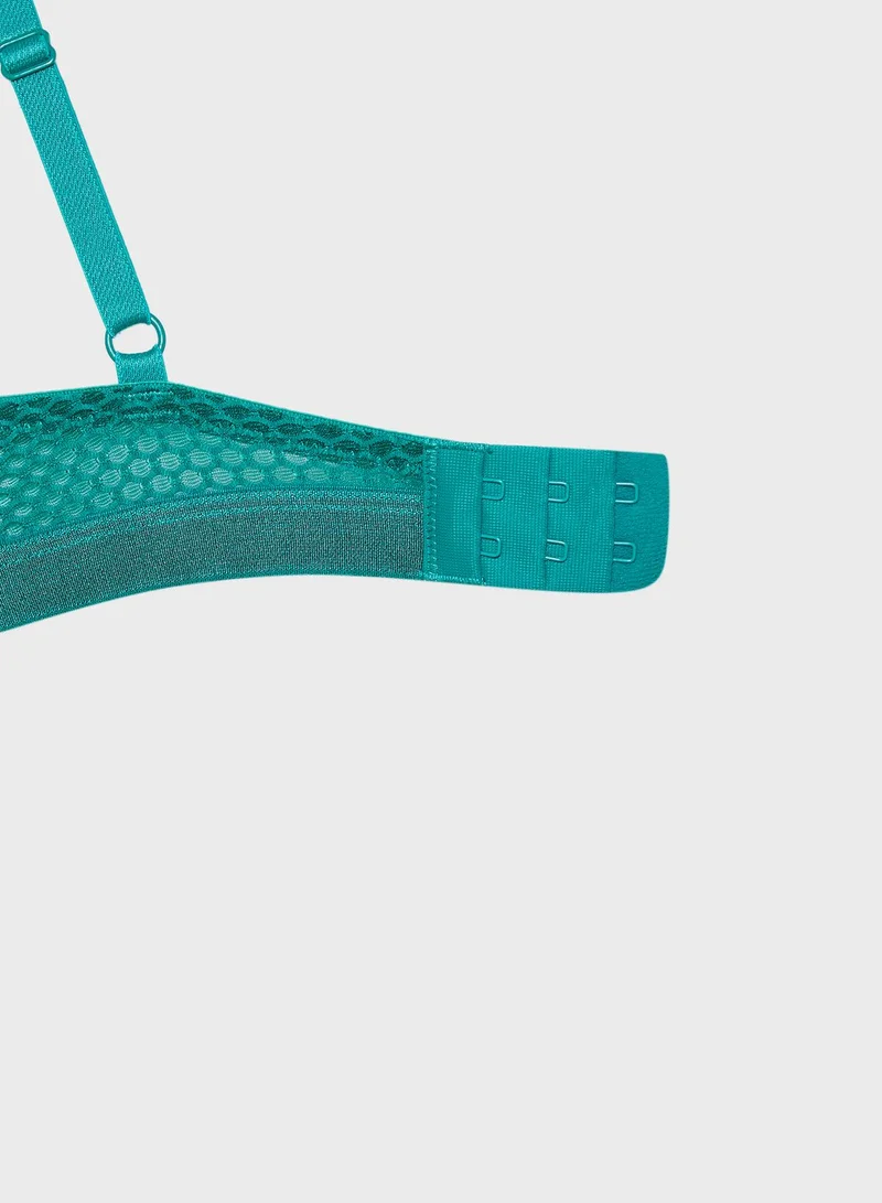 La Senza Lace Detail Balconette Bra