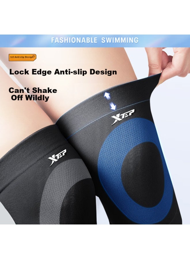 Xtep Knee Support For Summer Thin Section, Suitable For Men And Women, Running Sports, Middle-Aged And Elderly, To Protect Knees From Pain And Arthritis - Image 3