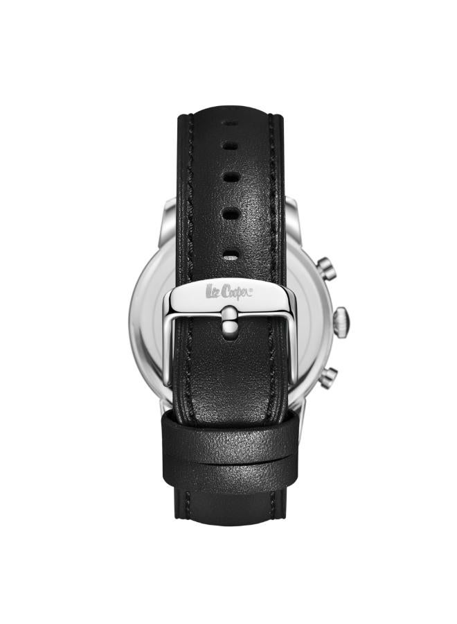 لي كوبر ساعة جلدية رجالية متعددة الوظائف . -  مم - Image 2