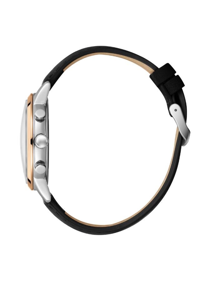 لي كوبر ساعة جلدية رجالية متعددة الوظائف . -  مم - Image 3