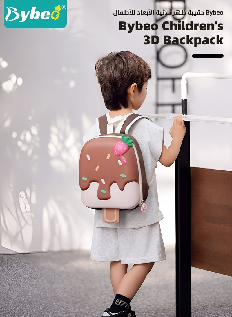 Bybeo Kids Backpack, Toddler School Bag, Small Kids Daypack, Baby Preschool Bag, Cute Cartoon Travel Bag for Baby Boys and Girls, Perfect for Kindergarten, Travel, School - Image 2