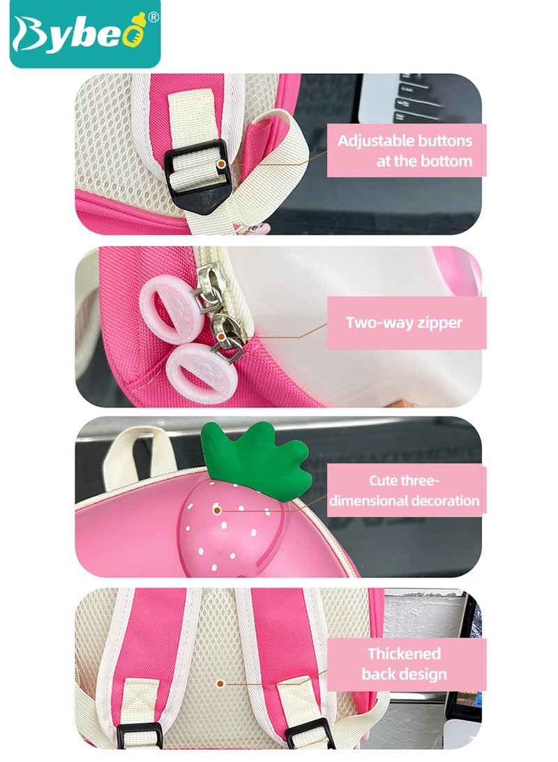 Bybeo Kids Backpack, Toddler School Bag, Small Kids Daypack, Baby Preschool Bag, Cute Cartoon Travel Bag for Baby Boys and Girls, Perfect for Kindergarten, Travel, School - Image 5