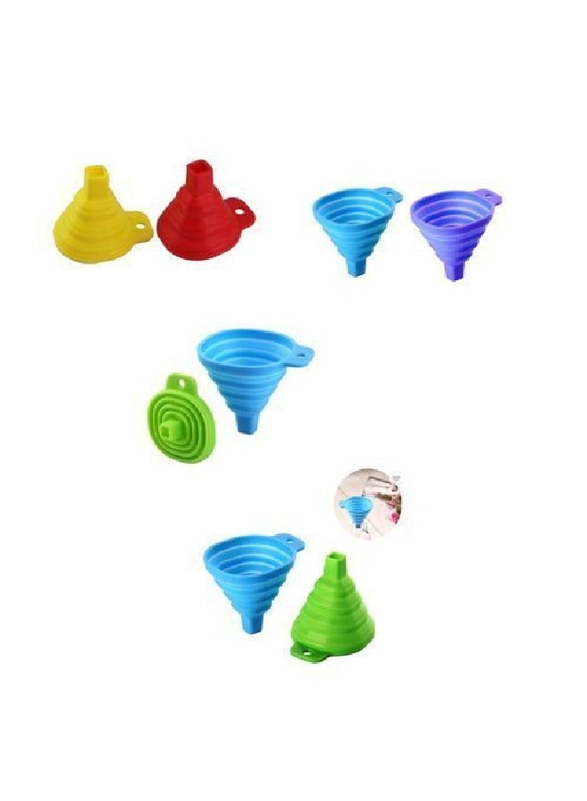 قمع سيليكون قابل للطي - 1 قطعة - Image 3