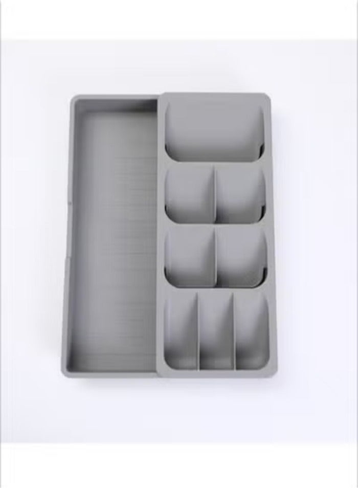 Retractable cutlery and chopsticks storage box kitchen drawer organizer cutlery divider storage rack storage rack - Image 3