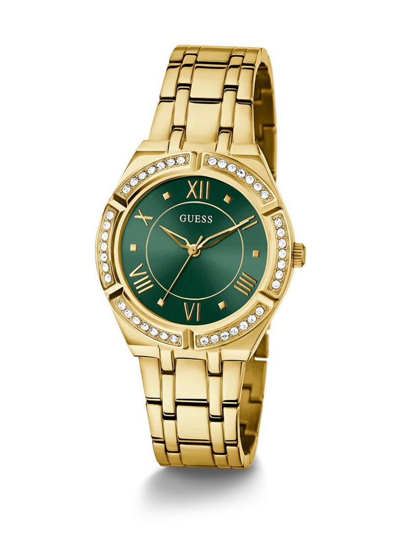 GUESS Cosmo Ladies Analog Gold Tone Stainless Steel Watch GW0033L8 - 36mm  - Image 5