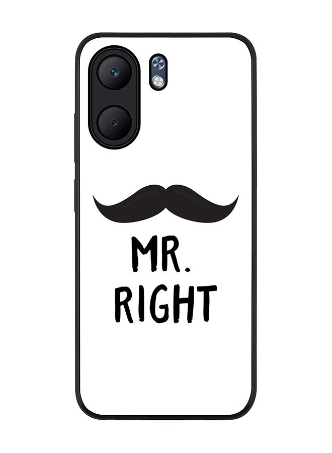 Stylizedd For Oppo A5x 5G / A5x 4G Case,Slim fit Camera Protection, Shockproof Thin Phone cover  - Mr. Right