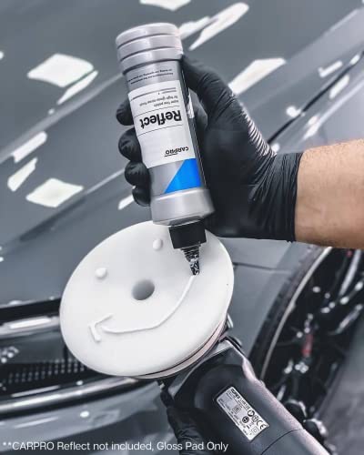 CARPRO Gloss Pad - Extreme High Gloss, Made of Unique Japanese Open Cell Polyurethane Foam, Beveled Profile, Both Dual Action and Rotary Machines - 6" (Pack of 1) - Image 2