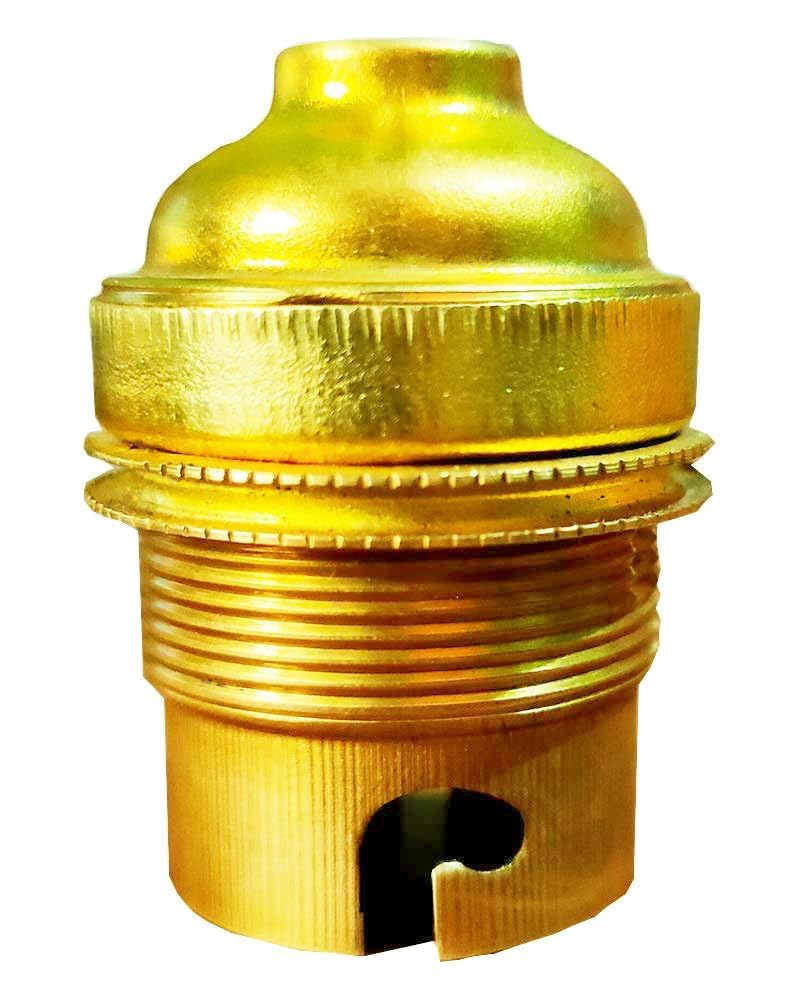 Homenique Brass B22 Lamp HolderSet of 2 - Image 2