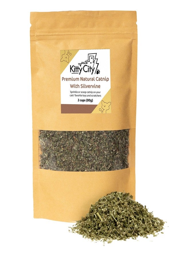 Kitty City Cat Premium Natural Catnip Collection, Catnip With Silvervine - Image 1