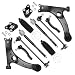AUTOKAY Gariqe 12pcs Suspension Kit for Toyota Corolla 2003 2004 2005 2006 2007 2008 Lower Control Arms wBall Joints Sway Bar Links Tie Rods Boots Bellow Replacement - Image 2