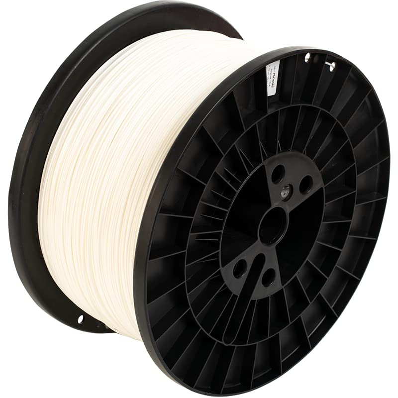 Polymaker PLA Filament White 3D Printing PLA Filament 175mm 5kg PolyLite 3D Printer PLA Filament Dimensional Accuracy 003mm Compatible with Most 3D Printer White