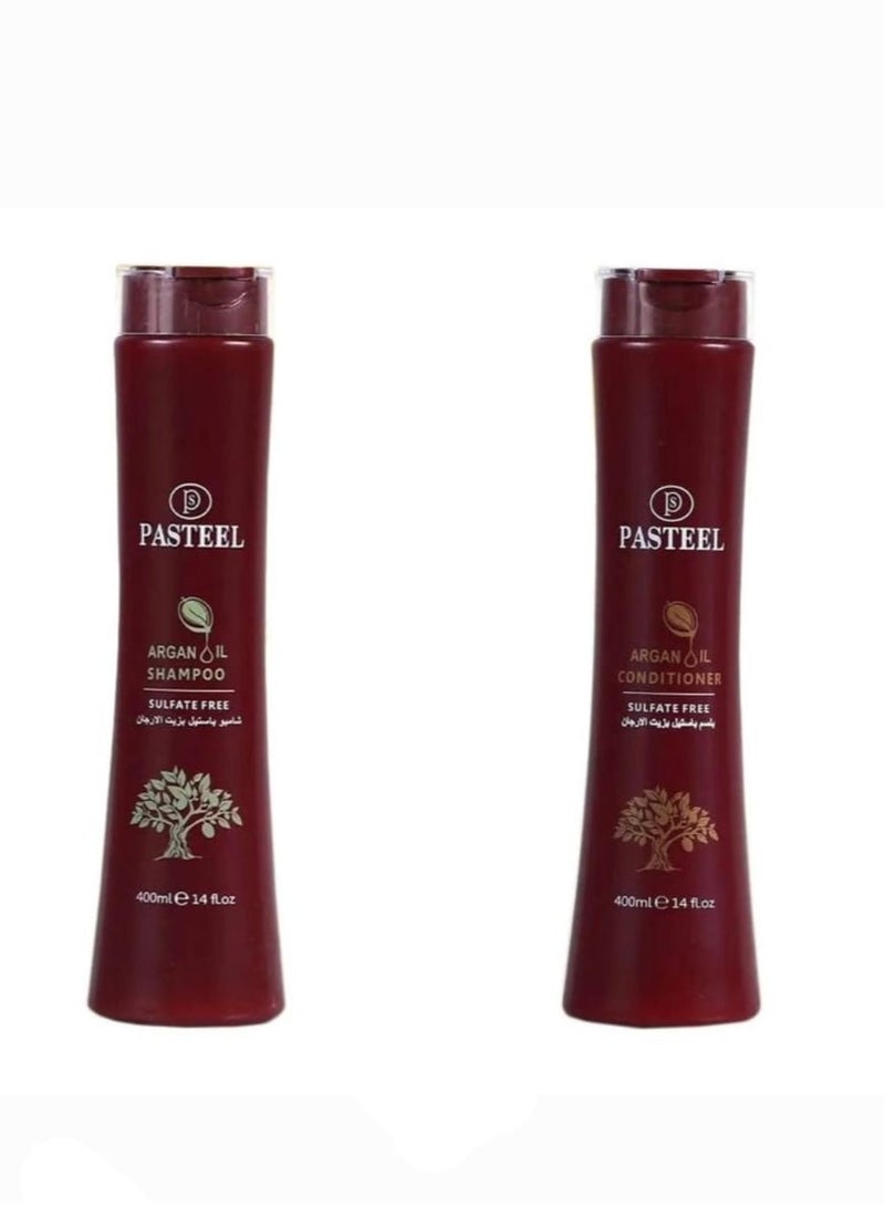 PASTEL Argan oil hair care set 2*400ml