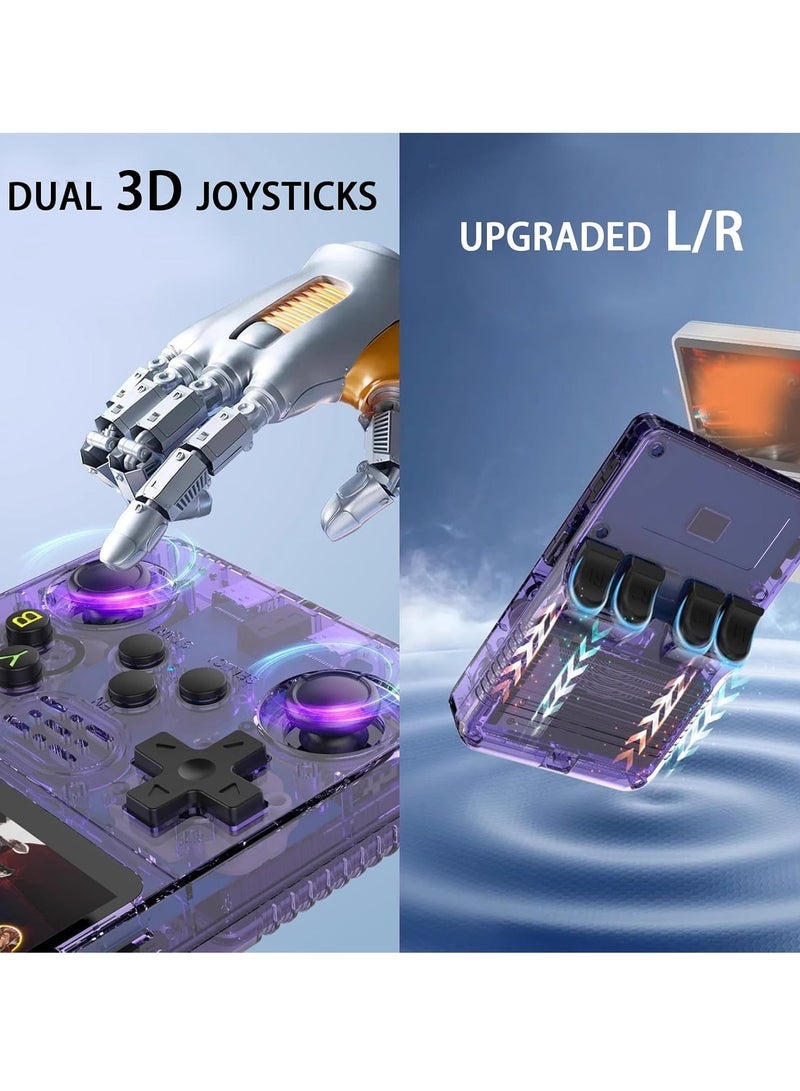 ELTRAZONE R36S Retro Handheld Gaming Console | 30,000+ Classic Games | 3.5 IPS HD Screen | Linux Dual System | 3500mAh Battery | Portable Video Game Player for Kids  Adults - Image 4