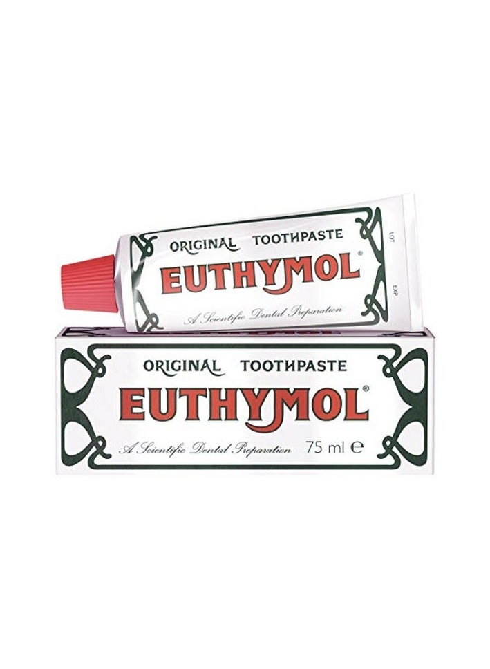 يوثيمول عبوة من 6 معجون أسنان أصلي 6 × 75 مل